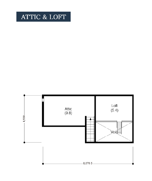 lascene LOFT間取り図